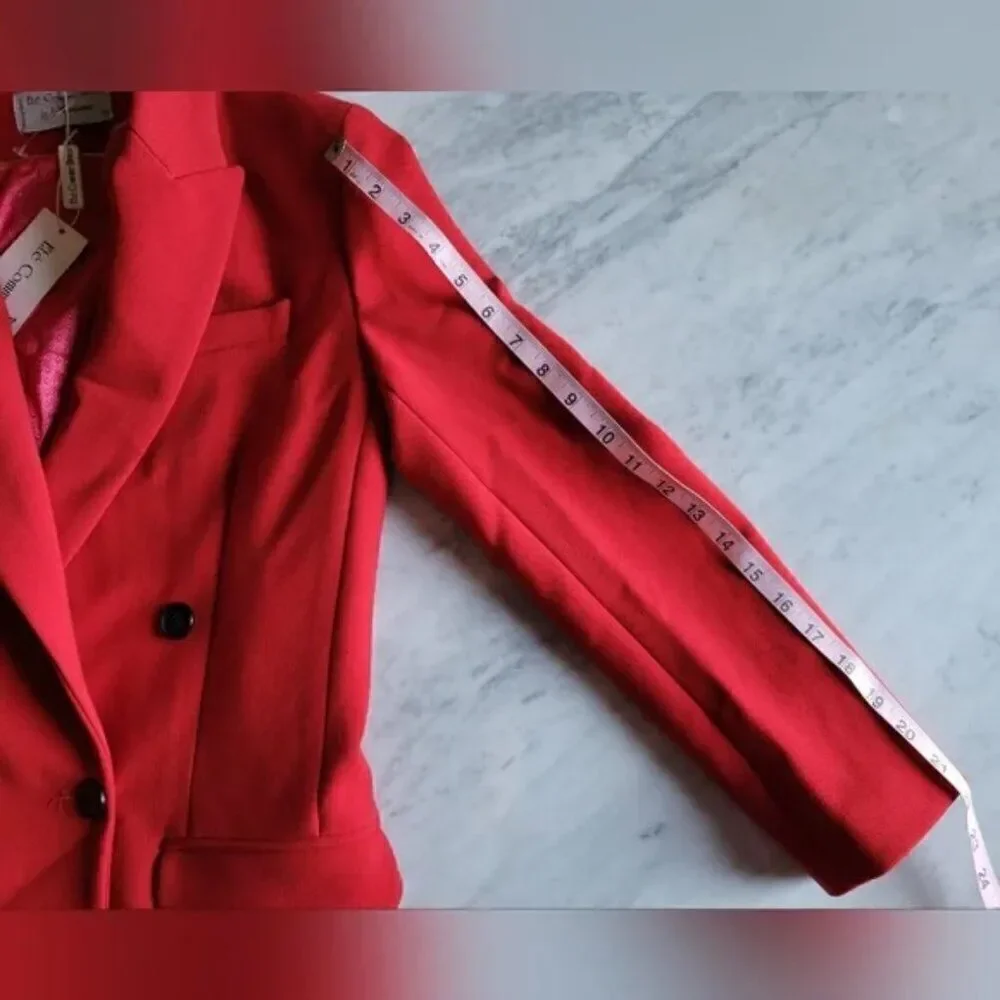 Ete Comme Hiver Paris Red Blazer NWT - small ($400)